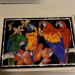 1988 Barbara Wallace Small Lithoprint The Quartet By Portal Publication